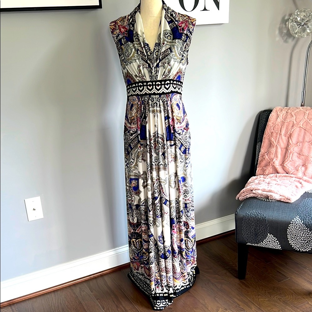 Chicos Paisley Maxi Dress